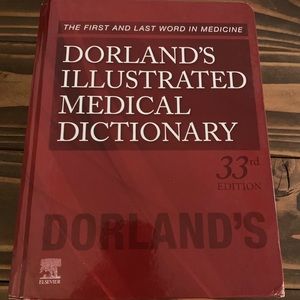 New Dorland’s medical dictionary 33rd edition